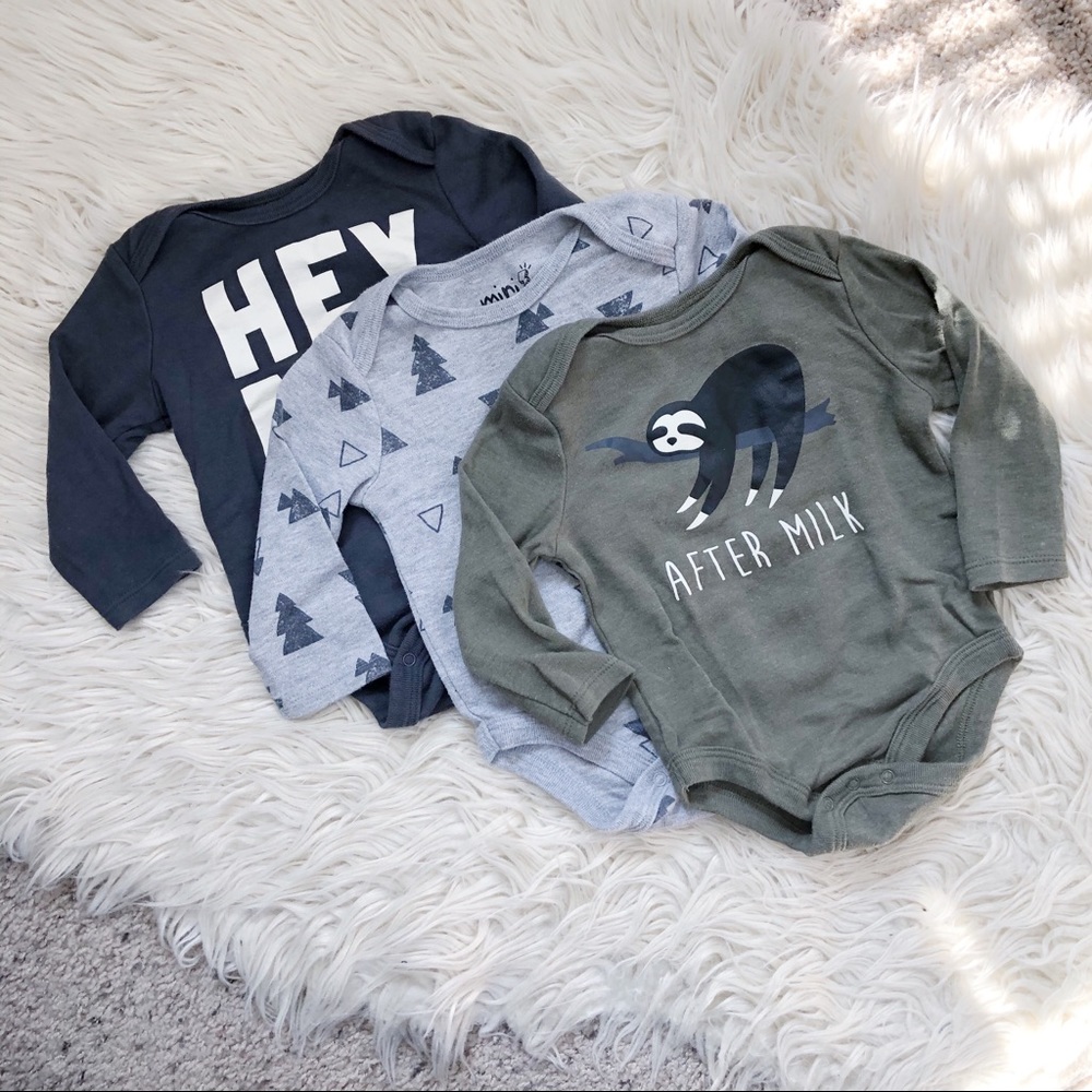 Mini Heroes Bodysuit Set - Sloth